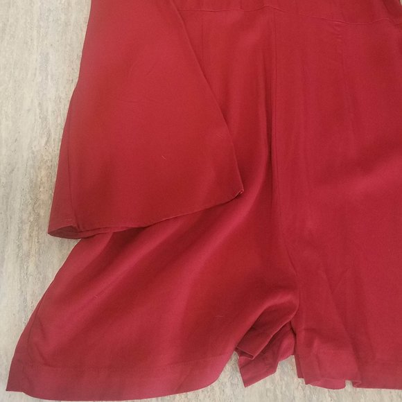 🏝3for$25 Hot Red One Piece by JustFab (Large) NEW - Picture 2 of 4